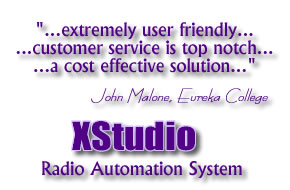 XStudio Radio Automation